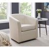 Hayden Fabric Swivel Accent Arm Chair - What A Room