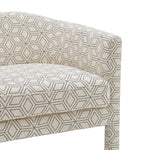Jennifer Fabric Accent Arm Chair, Geo Diamond - What A Room