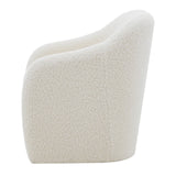 Zella Faux Shearling Fabric Accent Arm Chair - What A Room