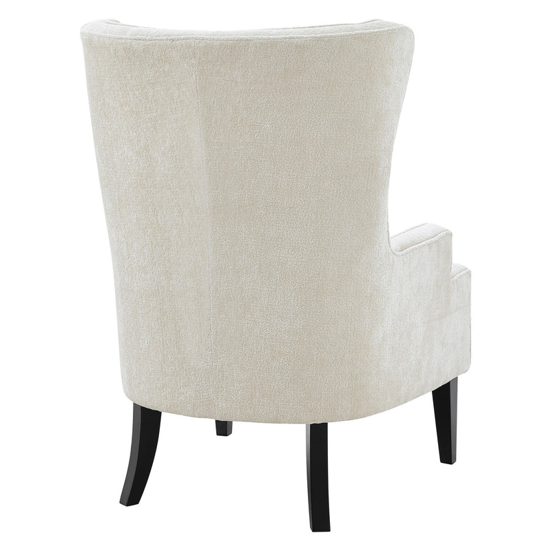 Clementine KD Fabric Wing Accent Arm Chair - What A Room