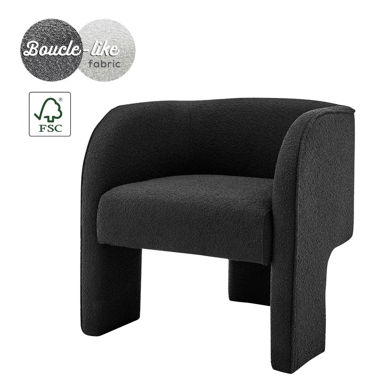 Matteo Fabric Accent Arm Chair - What A Room