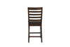 Delphine Ladder Back Counter Height Chairs Brown (Set of 2) - What A Room