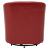 Hayden SWIVEL Bonded Leather Accent Arm Chair - What A Room