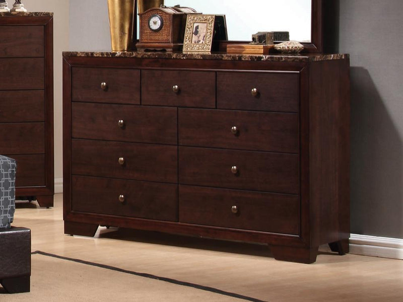 Conner 9-drawer Rectangular Dresser Cappuccino - What A Room
