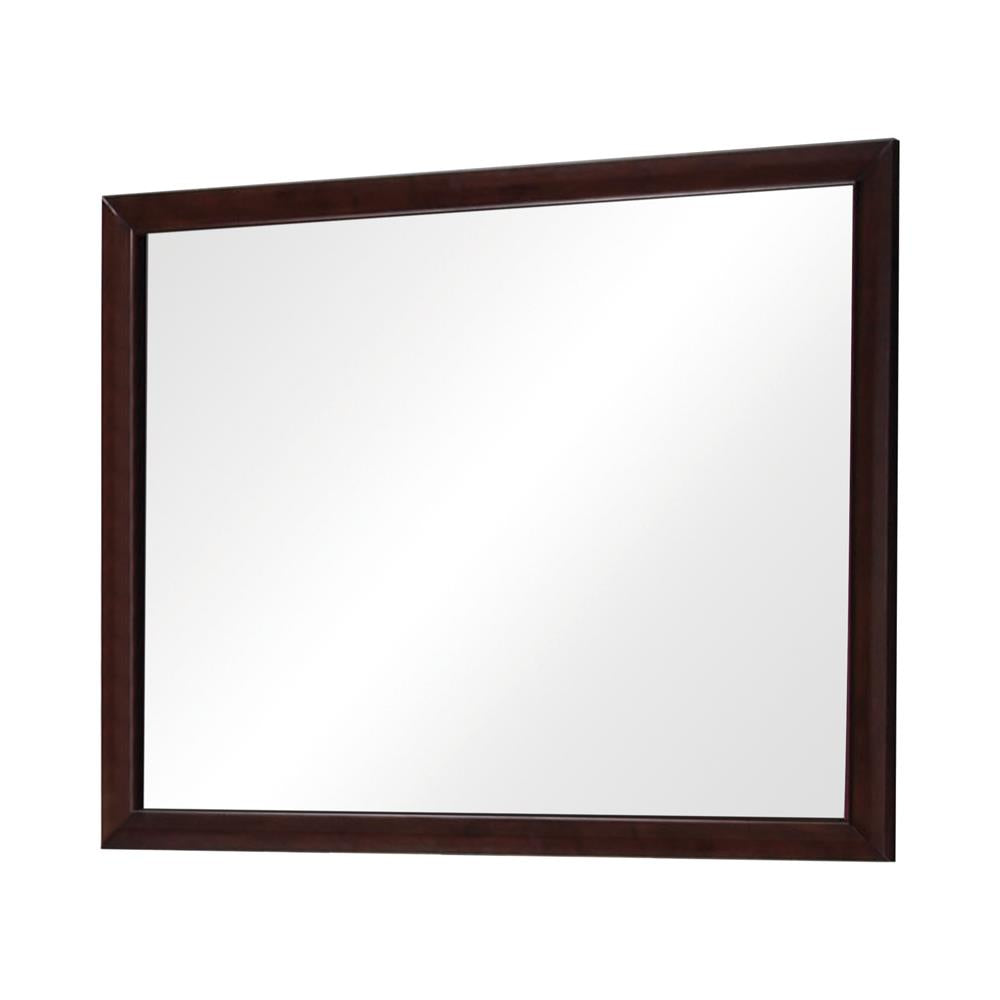 Conner Rectangular Mirror Cappuccino - What A Room