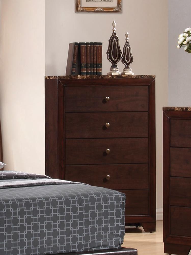 Conner 5-drawer Rectangular Chest Cappuccino - What A Room