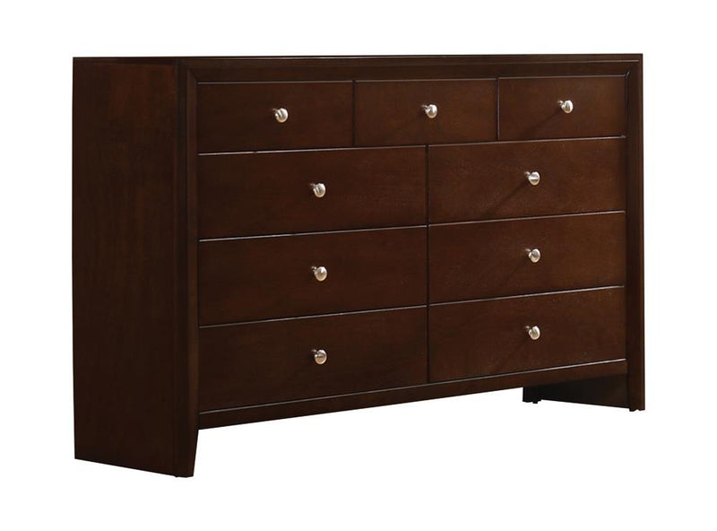 Serenity Rectangular 9-drawer Dresser Rich Merlot - What A Room