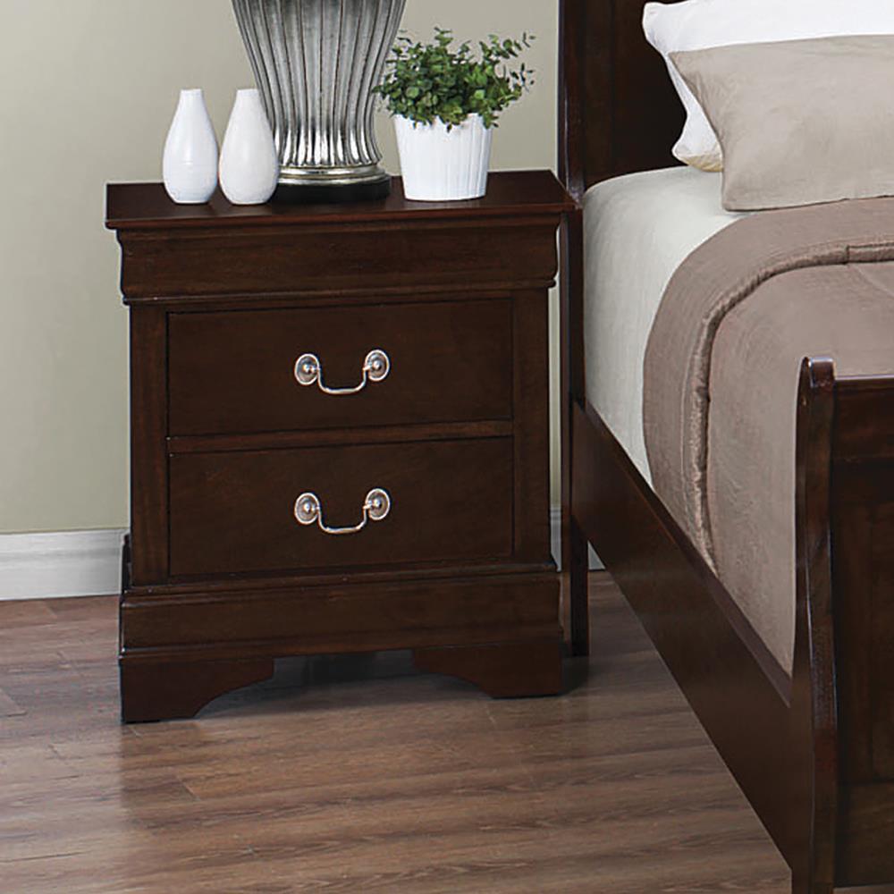 Louis Philippe 2-drawer Nightstand Cappuccino - What A Room