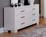 Jessica 6-drawer Dresser White - What A Room