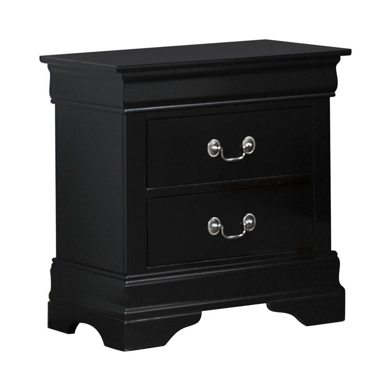 Louis Philippe Rectangular 2-drawer Nightstand - What A Room