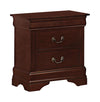 Louis Philippe Rectangular 2-drawer Nightstand - What A Room