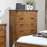 Brenner 7-drawer Chest Rustic Honey - What A Room