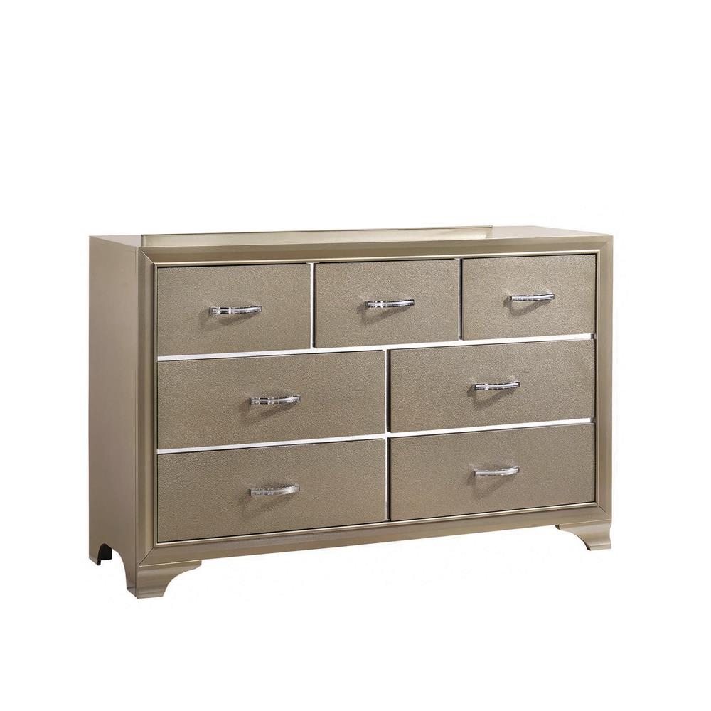 Beaumont 7-drawer Rectangular Dresser Champagne - What A Room