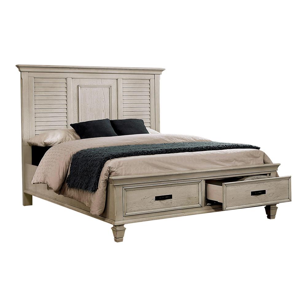 Franco Storage Bed Antique White - What A Room