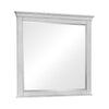 Franco Rectangular Mirror Antique White - What A Room