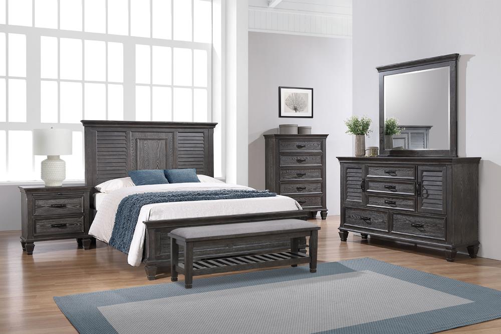Franco 4-piece Panel Bedroom Set Weathered Sage - What A Room