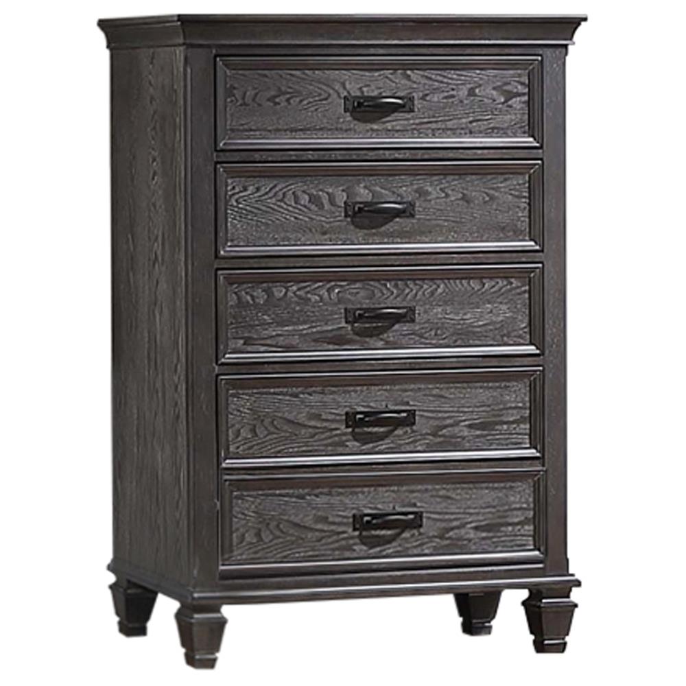 Franco 5-drawer Chest Weathered Sage - What A Room