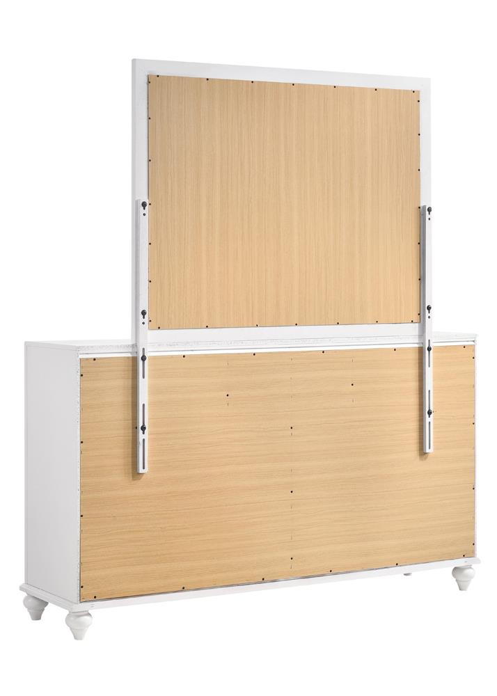 Barzini 7-drawer Dresser White - What A Room