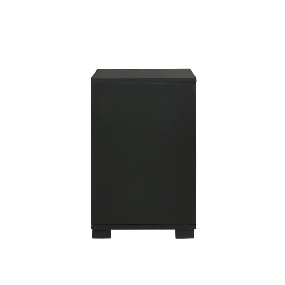 Blacktoft 2-drawer Nightstand Black - What A Room