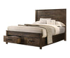 Woodmont Storage Bed Rustic Golden Brown - What A Room
