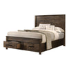 Woodmont Storage Bed Rustic Golden Brown - What A Room