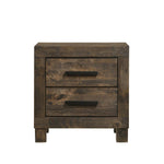 Woodmont 2-drawer Nightstand Rustic Golden Brown - What A Room