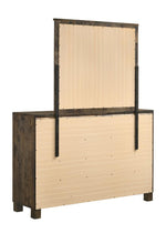 Woodmont Rectangle Mirror Rustic Golden Brown - What A Room