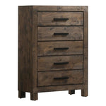 Woodmont 5-drawer Chest Rustic Golden Brown - What A Room