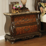 Exeter 2-drawer Nightstand Dark Burl - What A Room
