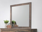 Frederick Square Mirror Weathered Oak - What A Room