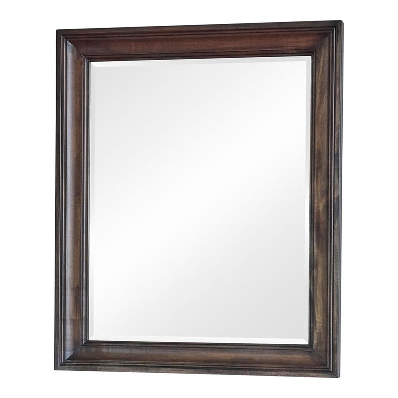 Avenue Rectangle Vanity Mirror Weathered Burnished Brown - What A Room