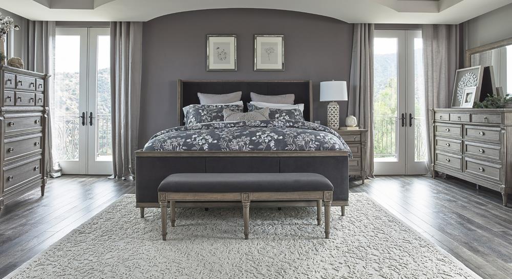 Alderwood 4-piece Bedroom Set French Grey - What A Room