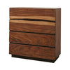 Winslow 4-drawer Chest Smokey Walnut and Coffee Bean - What A Room