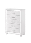 Whitaker 5-drawer Chest White - What A Room