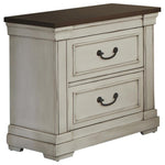Hillcrest 2-drawer Nightstand Dark Rum and White - What A Room