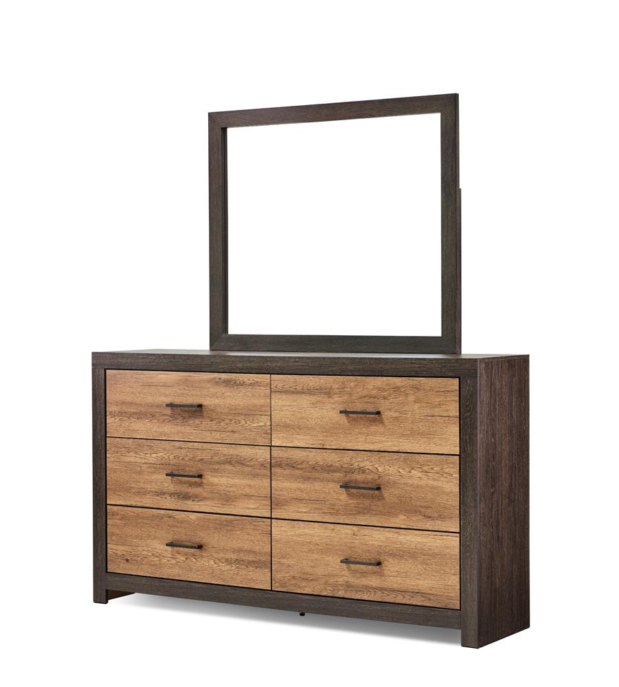Dewcrest 6-drawer Dresser Caramel and Licorice - What A Room