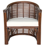 Knox Rattan Accent Arm Chair - What A Room