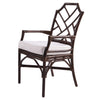 Kara Rattan Dining Side Arm Chair - What A Room