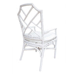 Kara Rattan Dining Side Arm Chair - What A Room