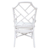 Kara Rattan Dining Side Arm Chair - What A Room