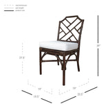 Kara Rattan Dining Side Chair - What A Room