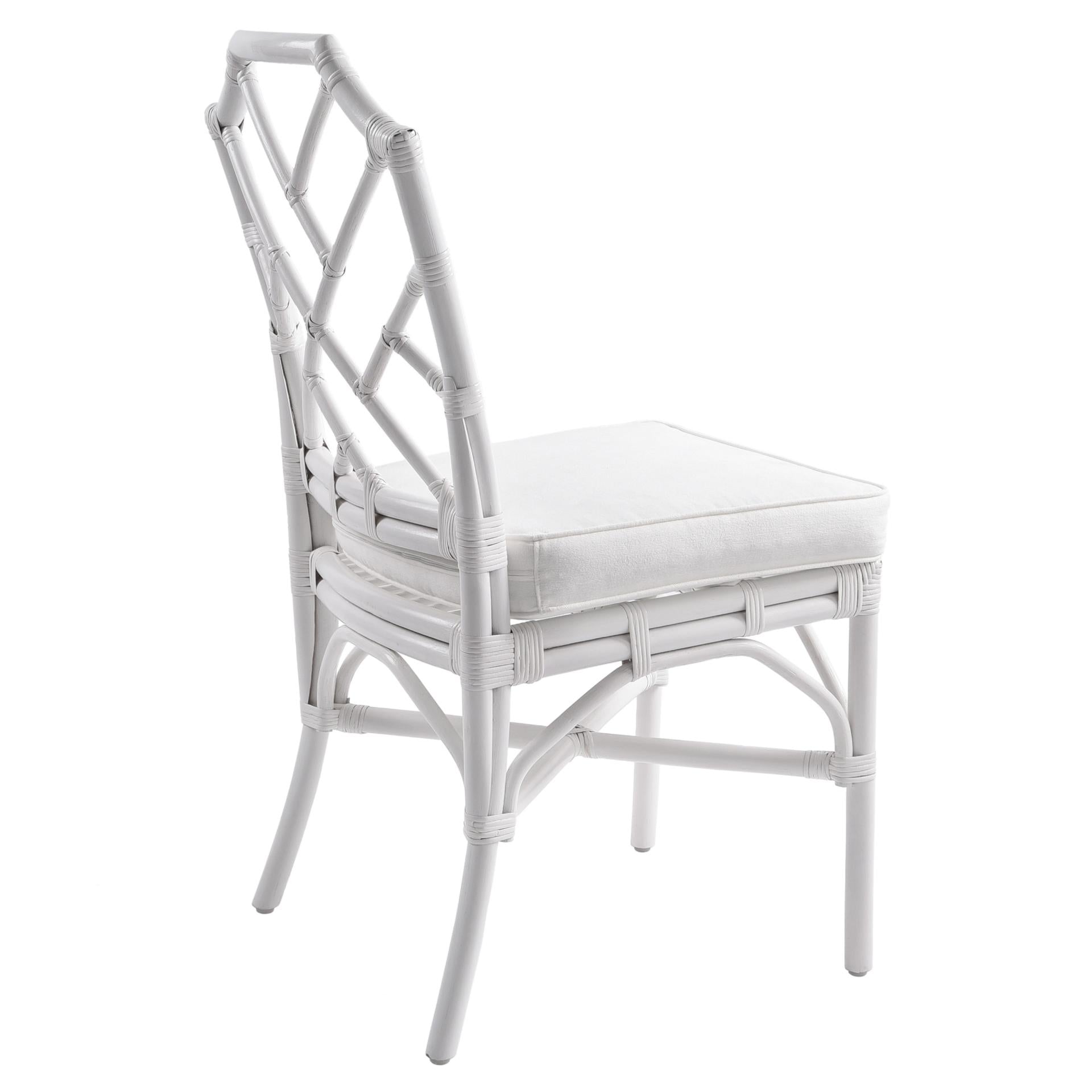 Kara Rattan Dining Side Chair - What A Room