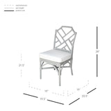 Kara Rattan Dining Side Chair - What A Room