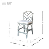 Kara Rattan Counter Stool - What A Room