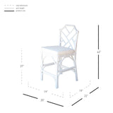 Kara Rattan Counter Stool - What A Room