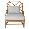Kara Rattan Accent Arm Chair - What A Room