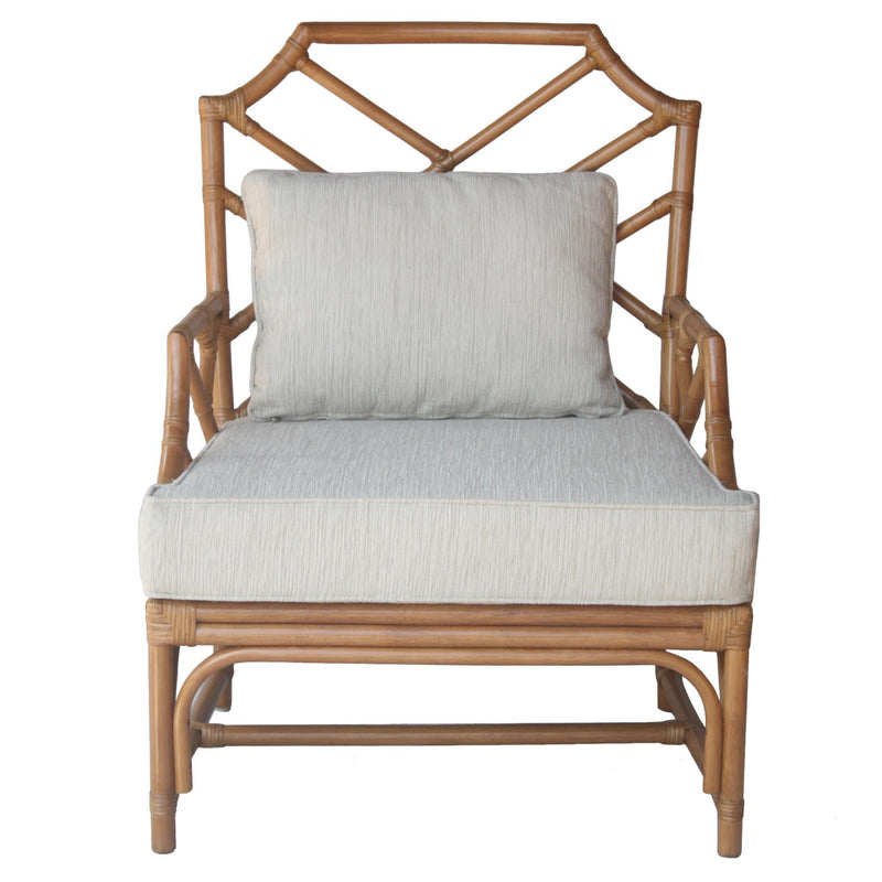 Kara Rattan Accent Arm Chair - What A Room