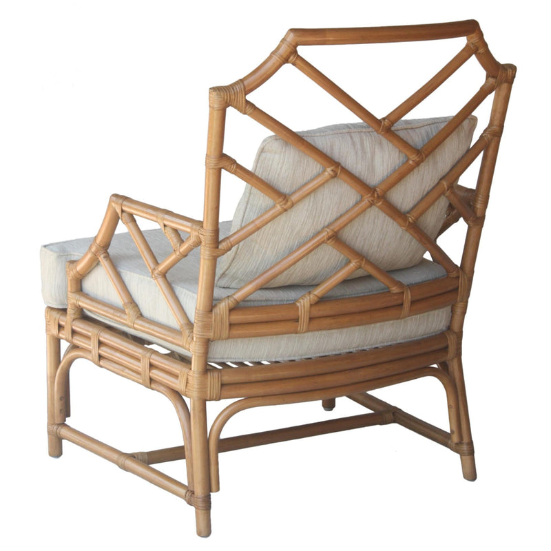 Kara Rattan Accent Arm Chair - What A Room