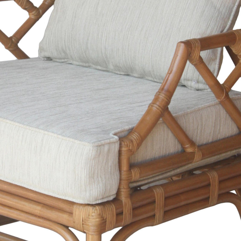 Kara Rattan Accent Arm Chair - What A Room