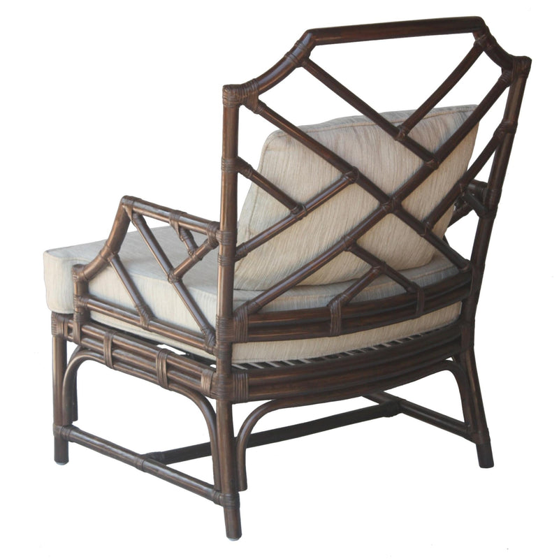 Kara Rattan Accent Arm Chair - What A Room